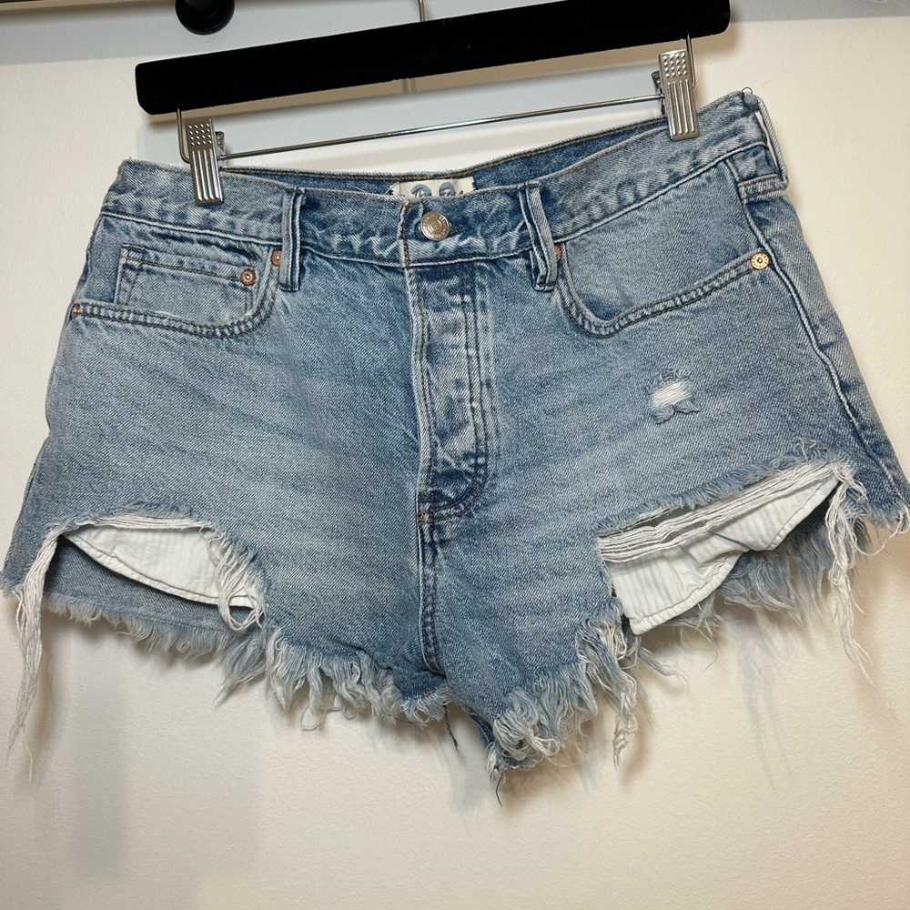 We the free Free People Jean Shorts